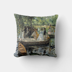 Pierre-Auguste Renoir - La Grenouillere Cushion