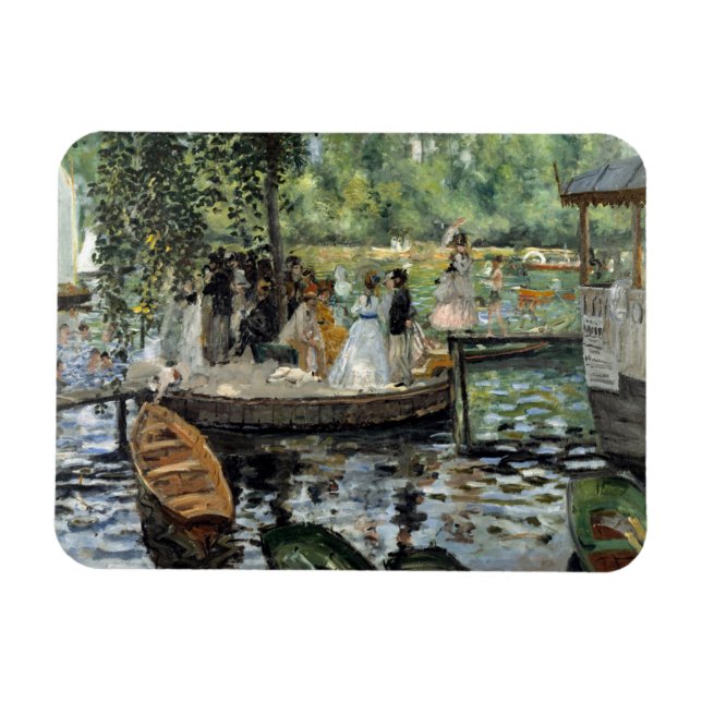 Pierre-Auguste Renoir - La Grenouillere Magnet (Horizontal)
