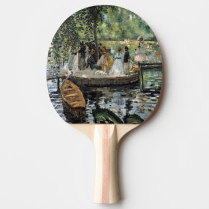 Pierre-Auguste Renoir - La Grenouillere Ping Pong Paddle
