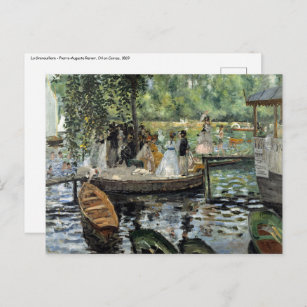 Pierre-Auguste Renoir - La Grenouillere Postcard