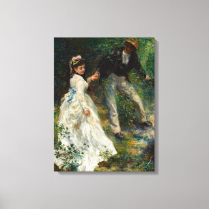 Pierre-Auguste Renoir - La Promenade Canvas Print