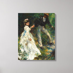 Pierre-Auguste Renoir - La Promenade Canvas Print