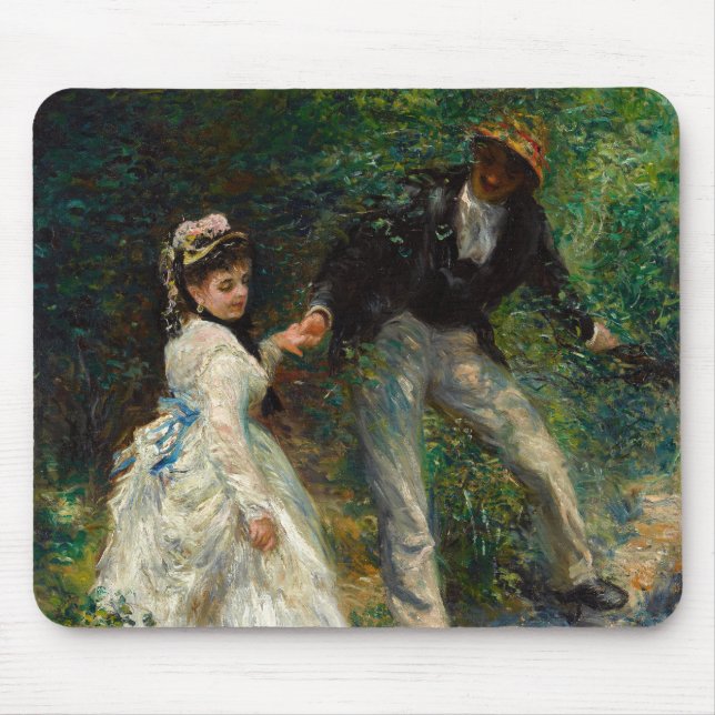 Pierre-Auguste Renoir - La Promenade Mouse Mat (Front)