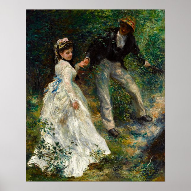 Pierre-Auguste Renoir - La Promenade Poster (Front)