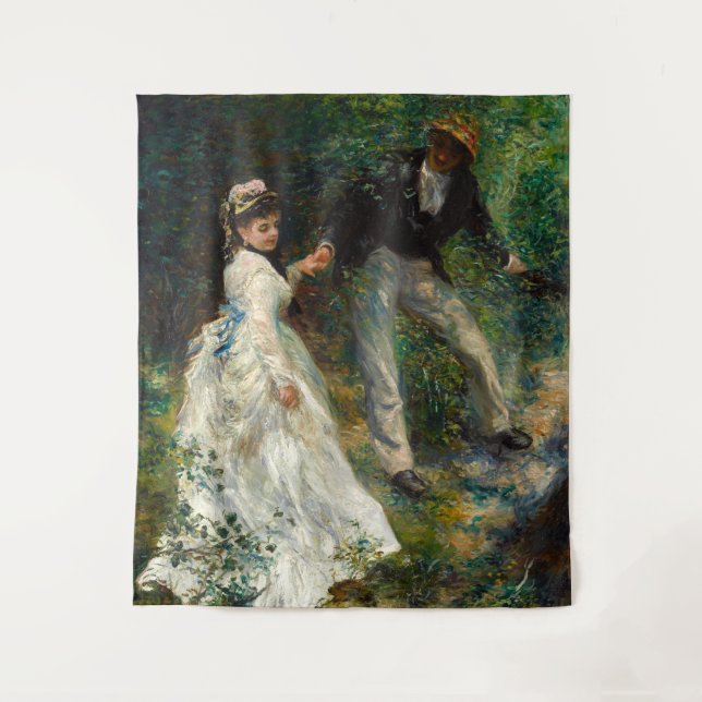 Pierre-Auguste Renoir - La Promenade Tapestry (Front)