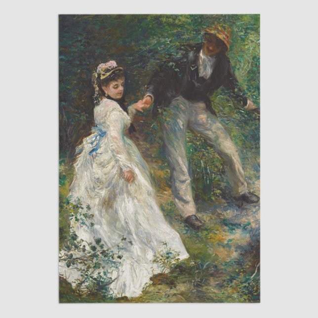 Pierre-Auguste Renoir - La Promenade Tissue Paper (Creator Uploaded)