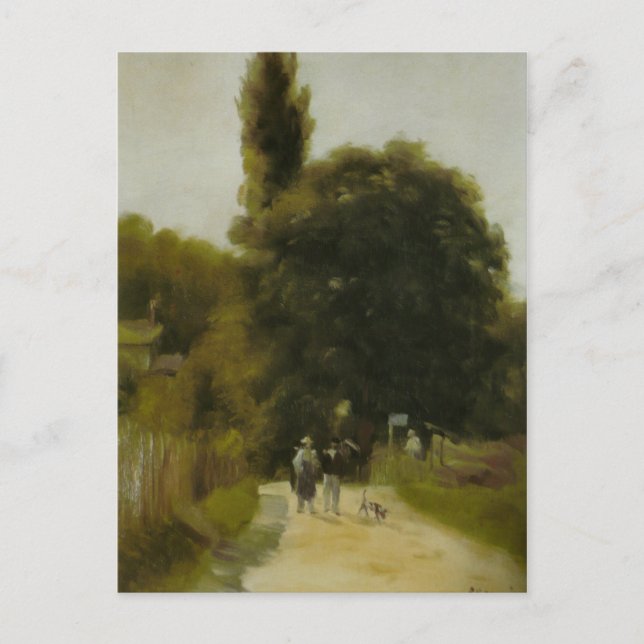 Pierre Auguste Renoir Landscape with Two Figures Postcard (Front)