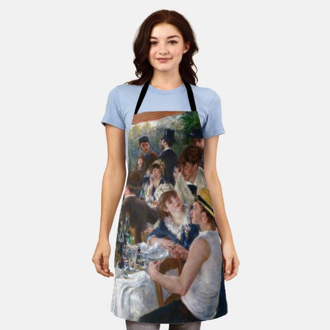 Pierre-Auguste Renoir - Luncheon of Boating Party Apron (Worn)