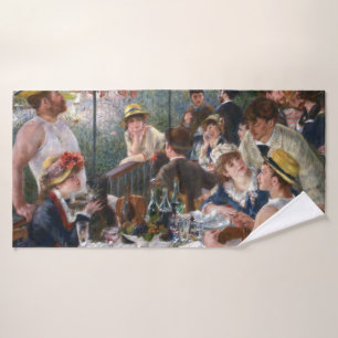 Pierre-Auguste Renoir - Luncheon of Boating Party Bath Towel Set