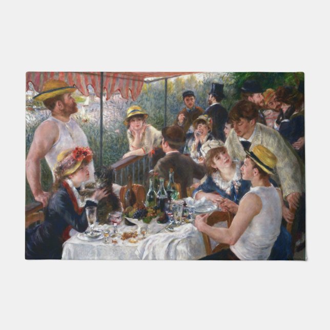 Pierre-Auguste Renoir - Luncheon of Boating Party Doormat (Front)