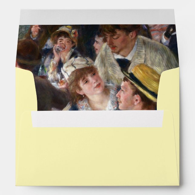 Pierre-Auguste Renoir - Luncheon of Boating Party Envelope (Back (Bottom))