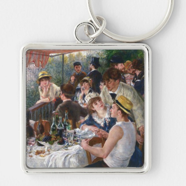 Pierre-Auguste Renoir - Luncheon of Boating Party Key Ring (Front)
