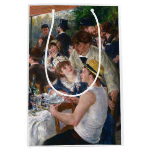 Pierre-Auguste Renoir - Luncheon of Boating Party Medium Gift Bag
