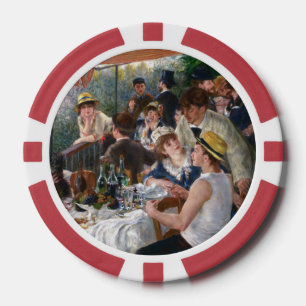Pierre-Auguste Renoir - Luncheon of Boating Party Poker Chips