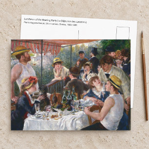 Pierre-Auguste Renoir - Luncheon of Boating Party Postcard