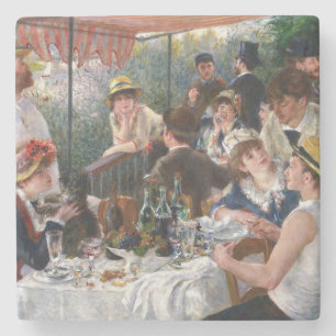 Pierre-Auguste Renoir - Luncheon of Boating Party Stone Coaster