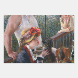 Pierre-Auguste Renoir - Luncheon of Boating Party Wrapping Paper Sheet