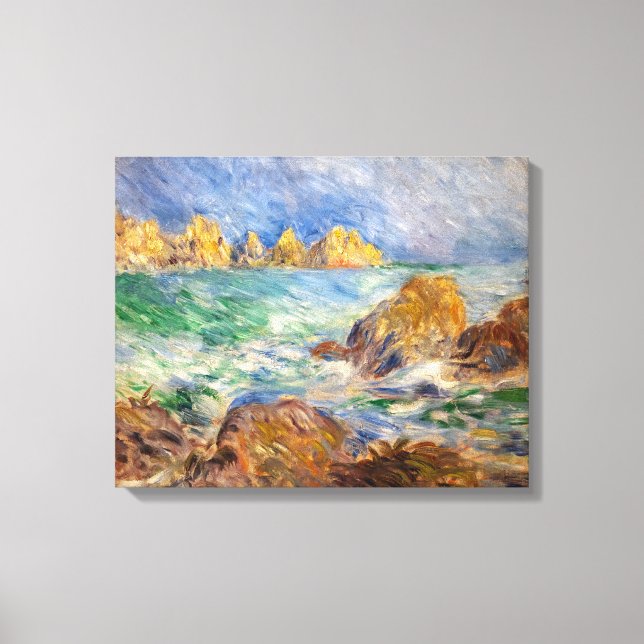 Pierre-Auguste Renoir - Marine, Guernesey Canvas Print (Front)