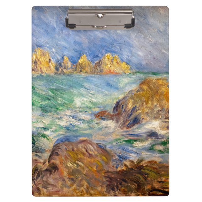 Pierre-Auguste Renoir - Marine, Guernesey Clipboard (Front)