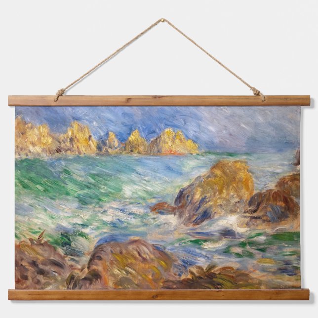 Pierre-Auguste Renoir - Marine, Guernesey Hanging Tapestry (Front)