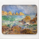 Pierre-Auguste Renoir - Marine, Guernesey Mouse Mat<br><div class="desc">Marine, Guernesey by Pierre Auguste Renoir in 1883</div>