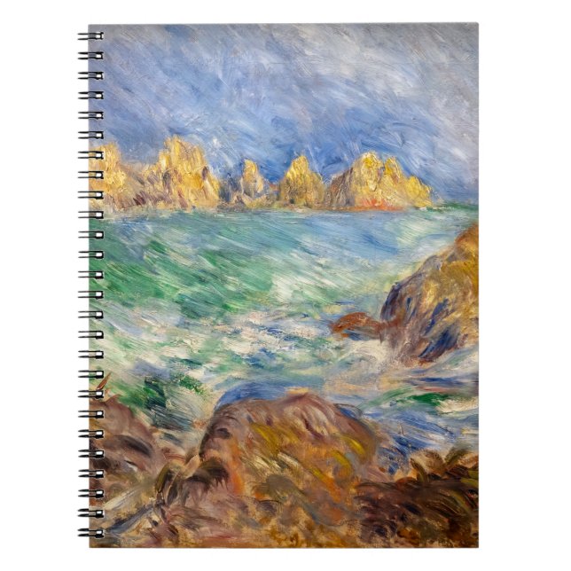Pierre-Auguste Renoir - Marine, Guernesey Notebook (Front)