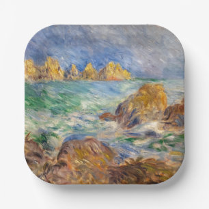 Pierre-Auguste Renoir - Marine, Guernesey Paper Plate
