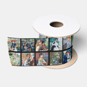 Pierre-Auguste Renoir - Masterpieces Collage Satin Ribbon