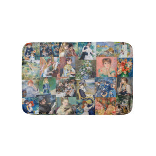 Pierre-Auguste Renoir - Masterpieces Patchwork Bath Mat
