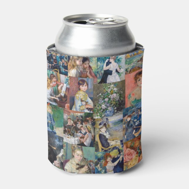 Pierre-Auguste Renoir - Masterpieces Patchwork Can Cooler (Can Front)