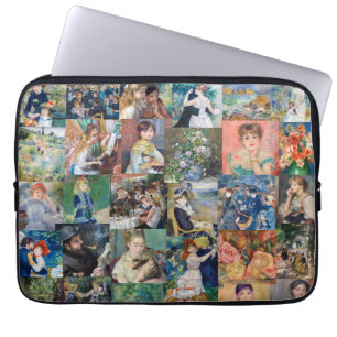 Pierre-Auguste Renoir - Masterpieces Patchwork Laptop Sleeve