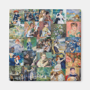 Pierre-Auguste Renoir - Masterpieces Patchwork Magnet