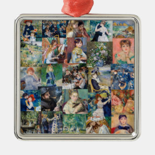 Pierre-Auguste Renoir - Masterpieces Patchwork Metal Tree Decoration