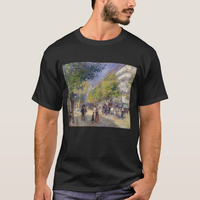 Pierre-Auguste Renoir - Paris, Grands Boulevards T-Shirt (Front)