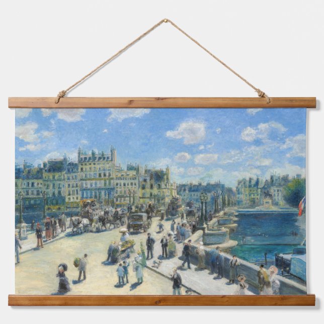 Pierre-Auguste Renoir - Paris, Pont-Neuf Hanging Tapestry (Front)