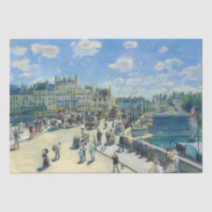 Pierre-Auguste Renoir - Paris, Pont-Neuf Tissue Paper