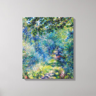 Pierre-Auguste Renoir - Path in the Forest Canvas Print