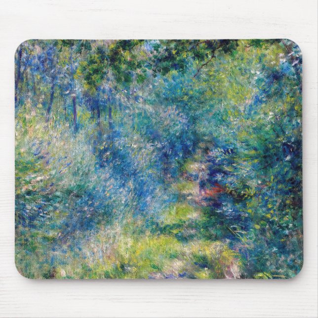 Pierre-Auguste Renoir - Path in the Forest Mouse Mat (Front)