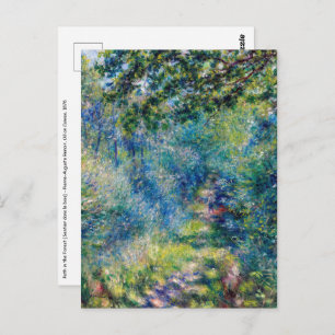 Pierre-Auguste Renoir - Path in the Forest Postcard