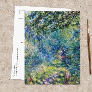 Pierre-Auguste Renoir - Path in the Forest Postcard