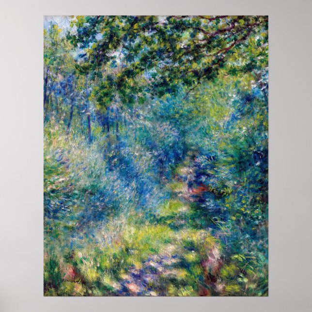 Pierre-Auguste Renoir - Path in the Forest Poster (Front)