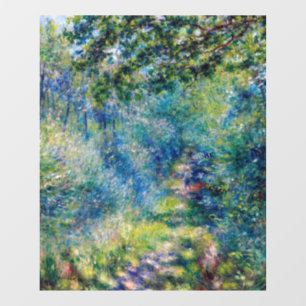 Pierre-Auguste Renoir - Path in the Forest Window Cling