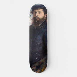 Pierre Auguste Renoir - Portrait of Claude Monet Skateboard