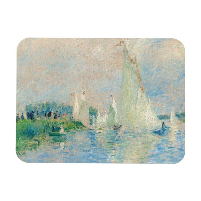 Pierre-Auguste Renoir - Regatta at Argenteuil Magnet (Horizontal)
