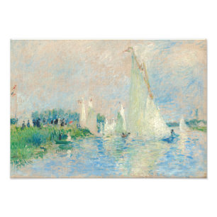 Pierre-Auguste Renoir - Regatta at Argenteuil Photo Print