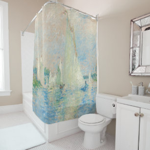 Pierre-Auguste Renoir - Regatta at Argenteuil Shower Curtain