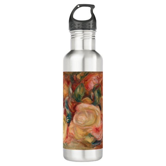 Pierre-Auguste Renoir - Roses 710 Ml Water Bottle (Front)