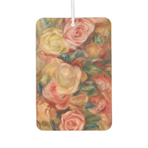 Pierre-Auguste Renoir - Roses Car Air Freshener