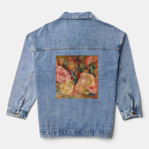 Pierre-Auguste Renoir - Roses Denim Jacket