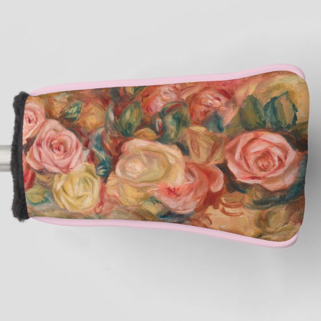Pierre-Auguste Renoir - Roses Golf Head Cover (Front)